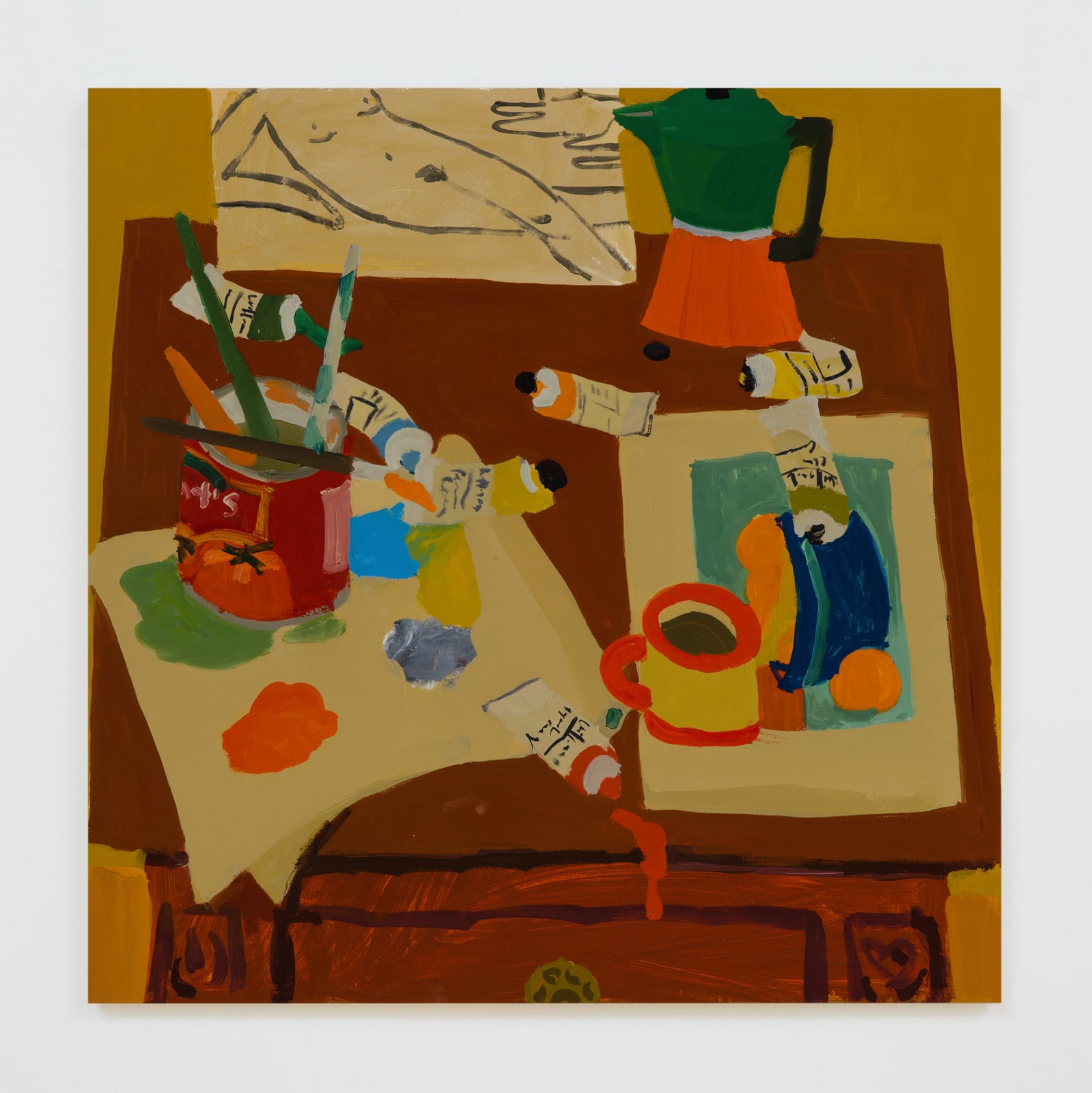 Sophie Treppendahl, Painting Table, 2024