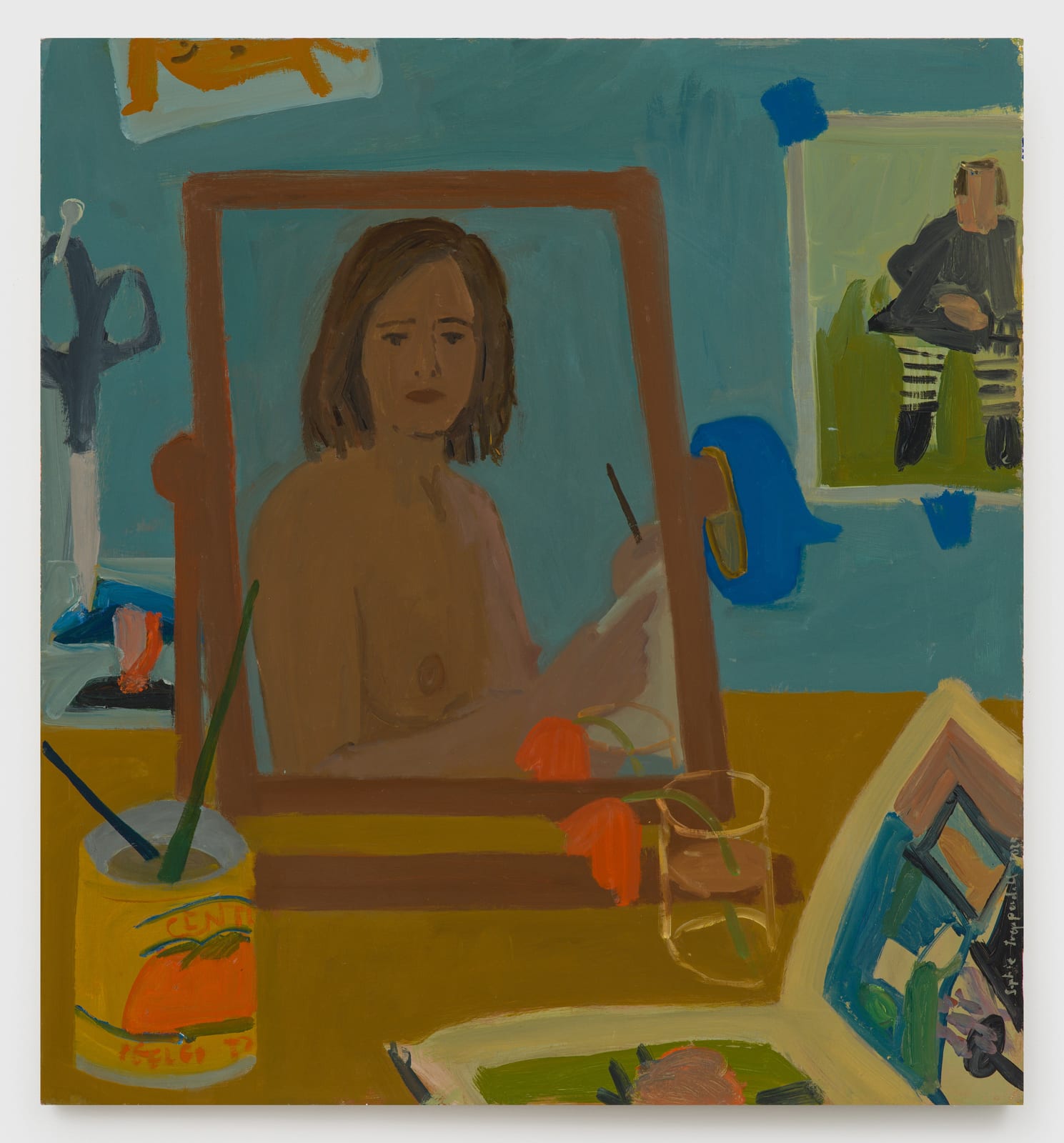 Sophie Treppendahl, Studio Self Portrait, 2025