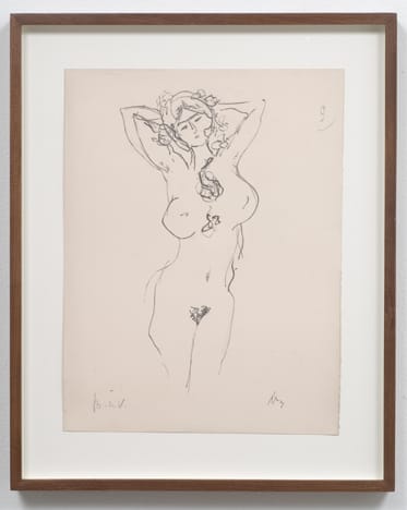 Nathan Mabry, Study of a Study of a Standing Nude #4, 2008