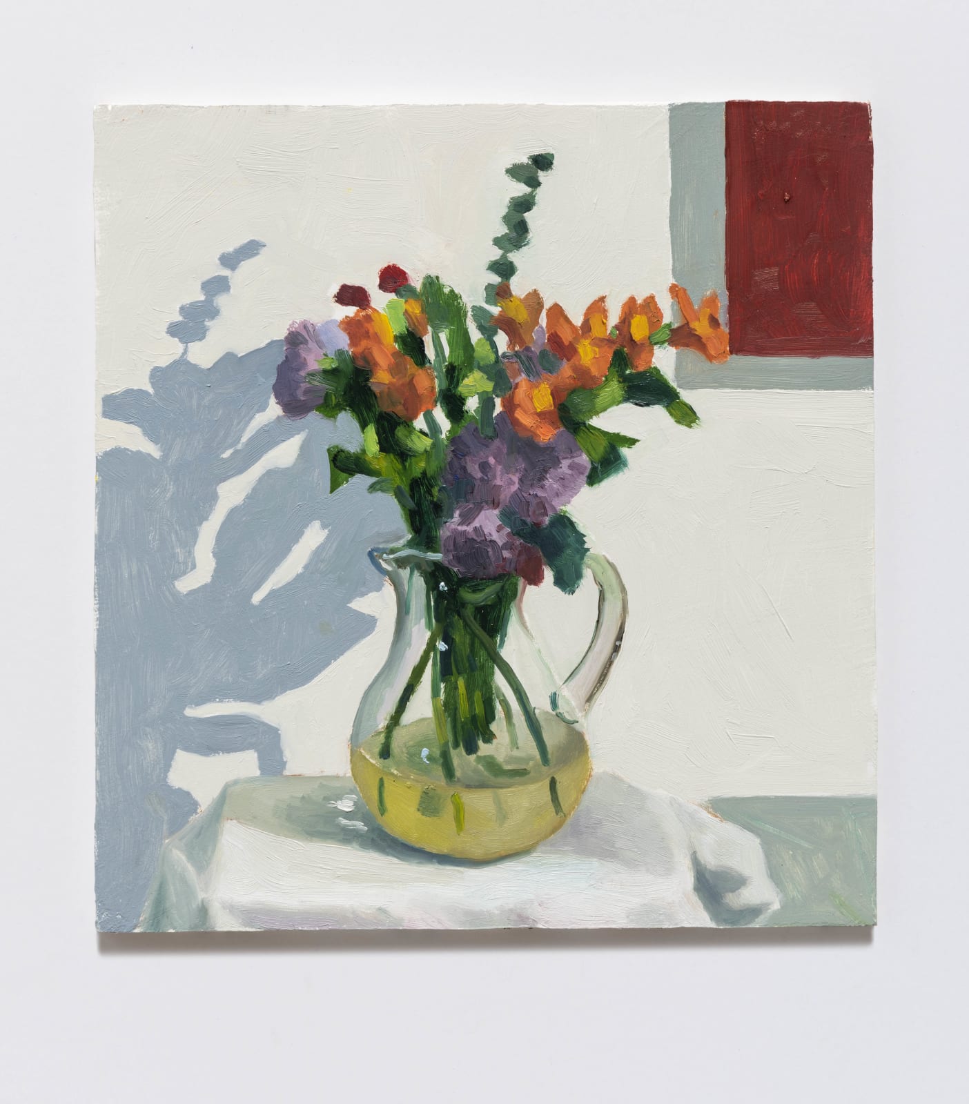 Tomory Dodge, Flowers in a Glass Pitcher, 2020