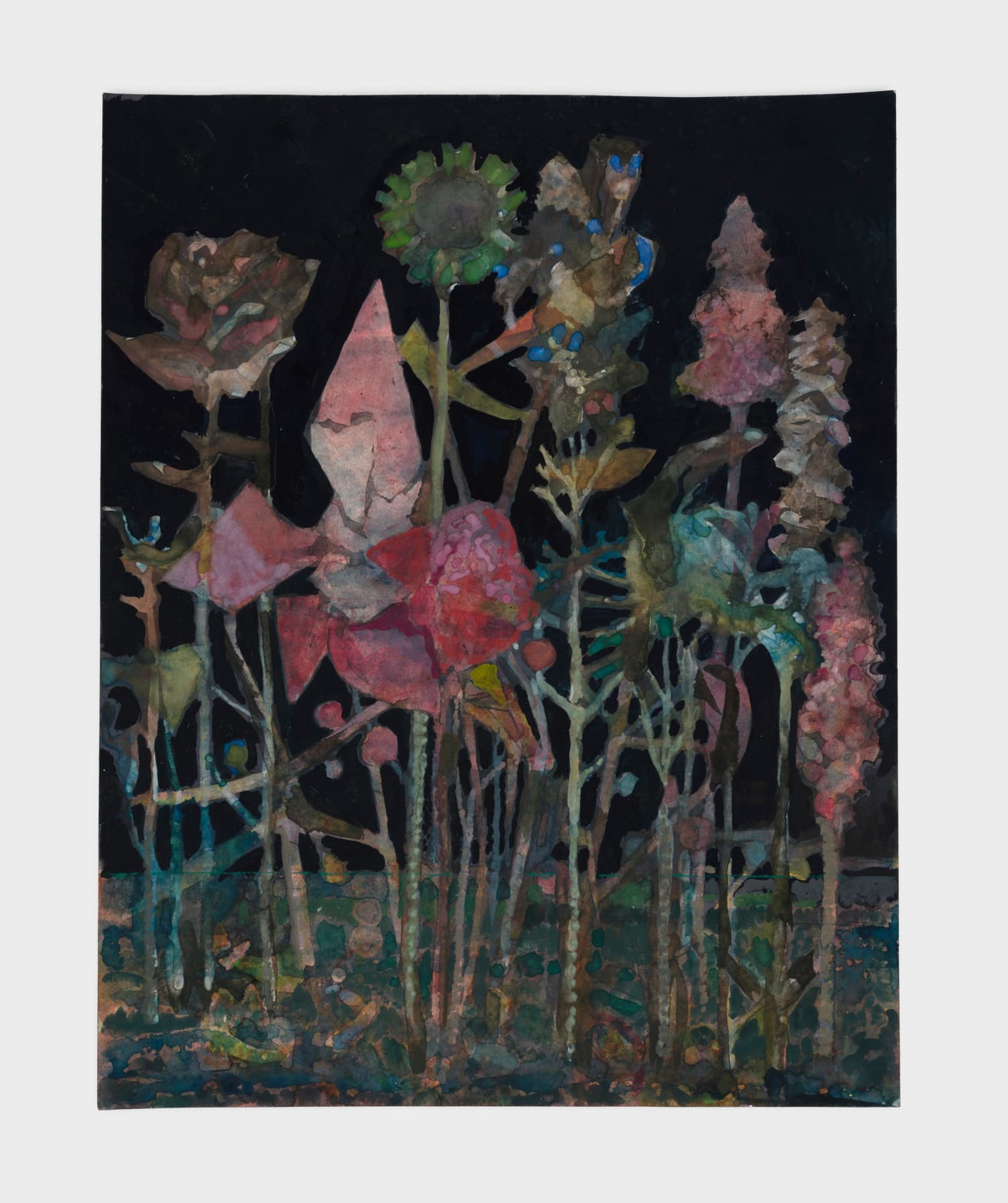 Sky Glabush, Scottish Flowers (After Mackintosh), 2023