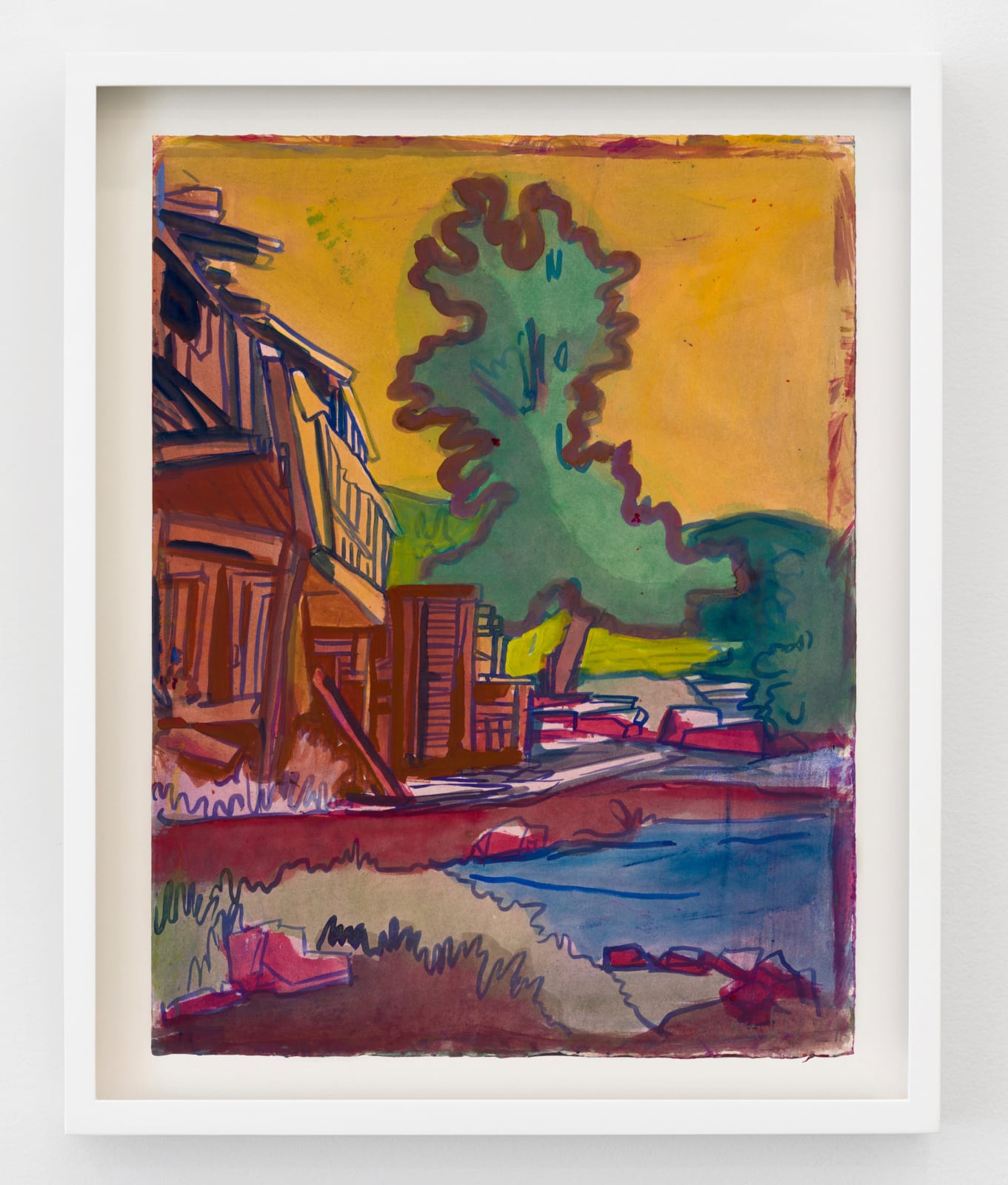 Hubert Schmalix, Cabin, 2021