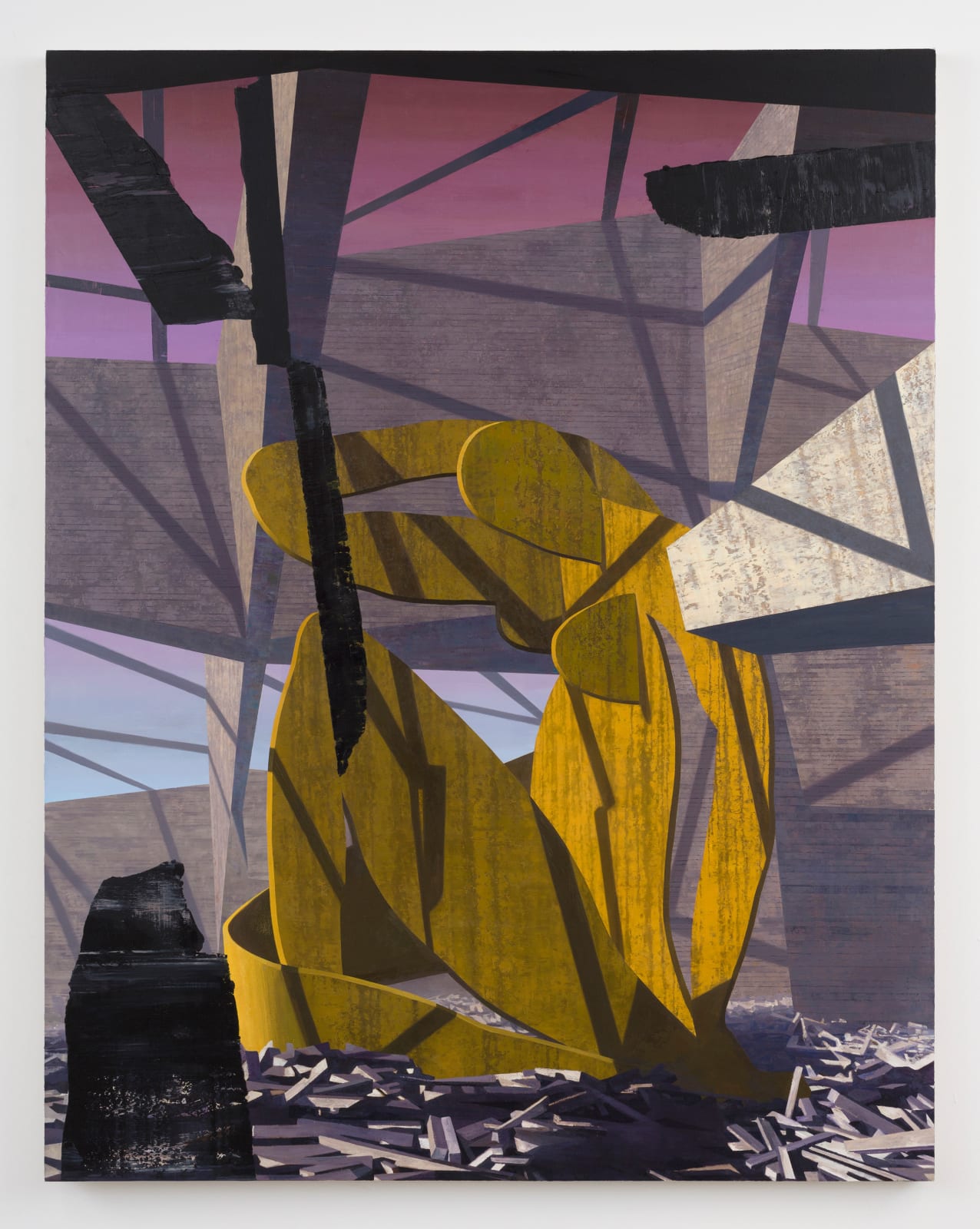 Daniel Dove, Nu Jaune, 2020