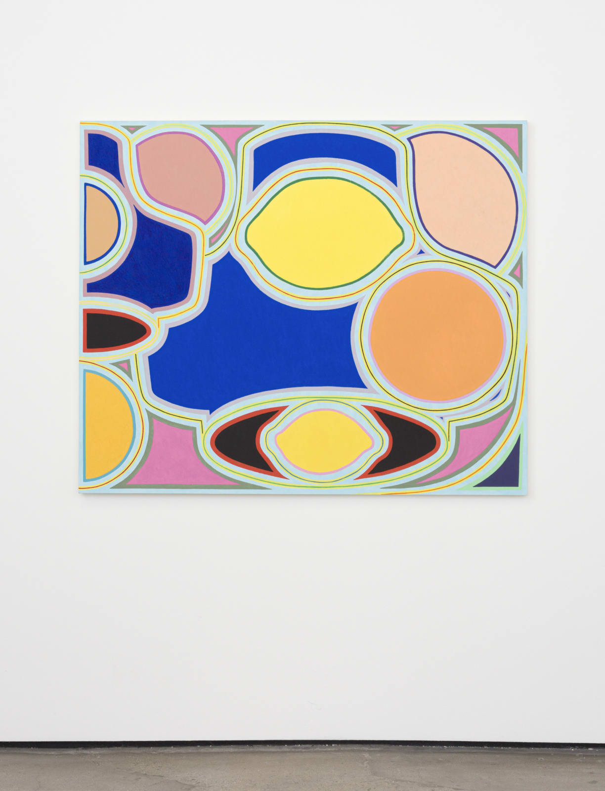 Holly Coulis, Vases and Citrus, Above, 2020