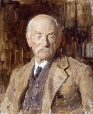 Reginald Granville Eves RA, Portrait of Thomas Hardy (1840-1928), 1924