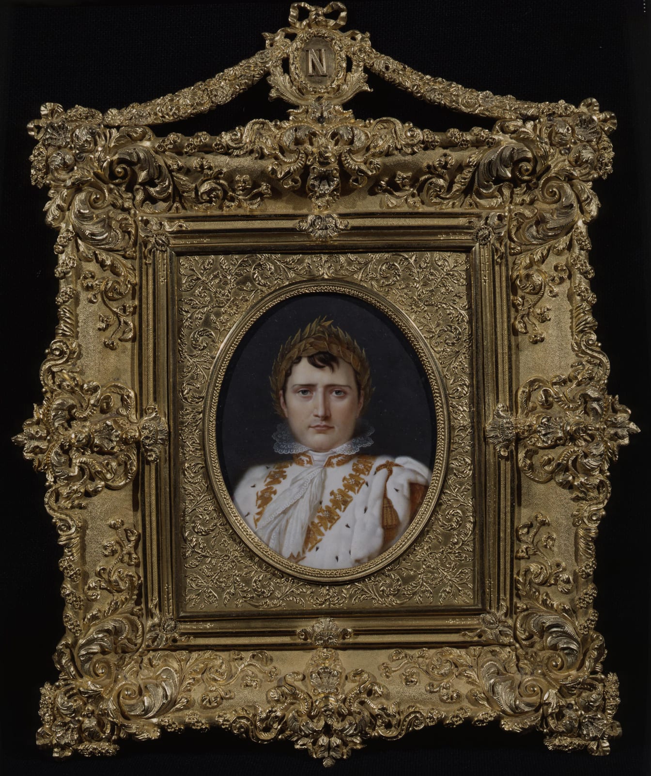 Jean-Baptiste Jacques Augustin, Portrait of Emperor Napoleon I (1769-1821), c. 1800