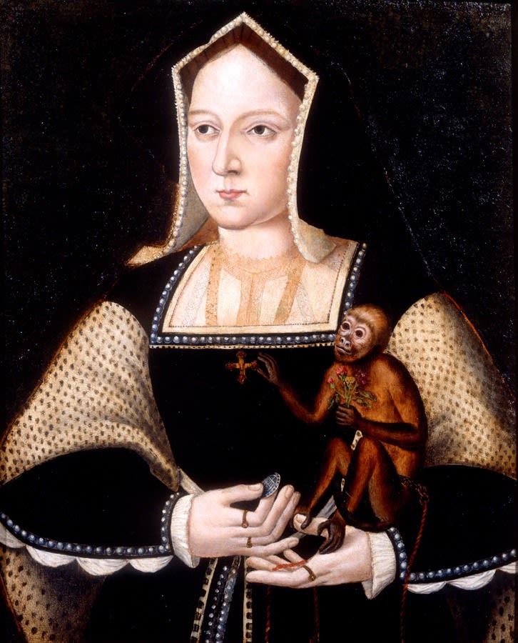 English School, Portrait of Queen Katharine of Aragon, c. 1530