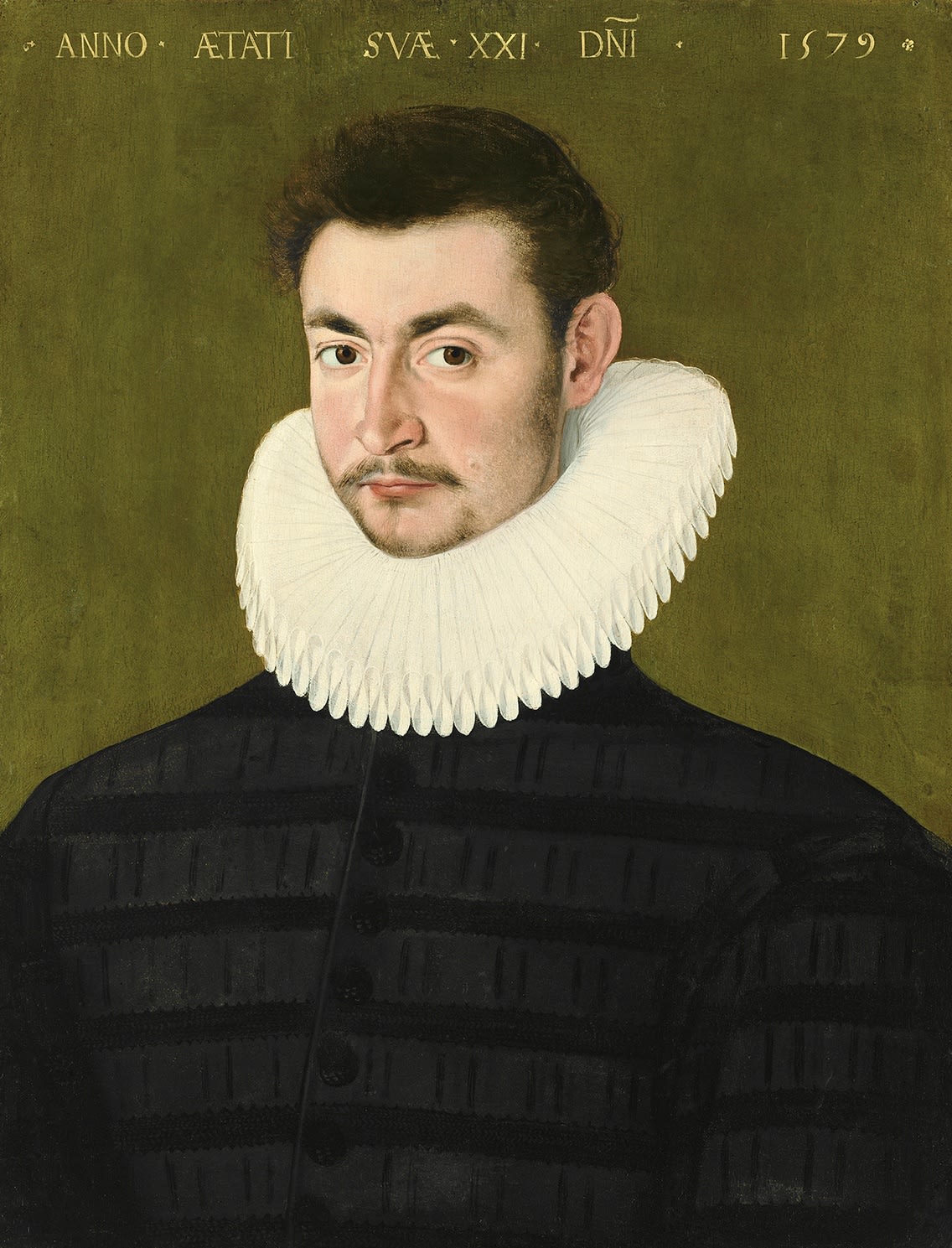Attributed to Francois Quesnell, Portrait of a Gentleman, 1579