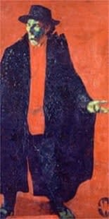 Alfred Wolmark, Portrait of Henri Gaudier-Brzeska, 1913