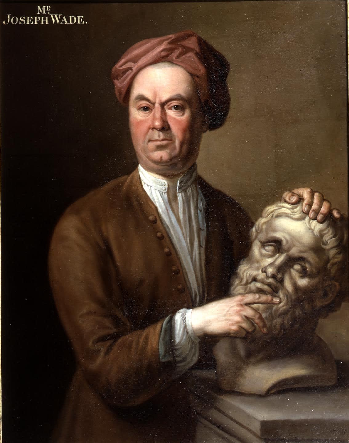 James Parmentier, Portrait of Joseph Wade (c. 1664-1743), 1720s