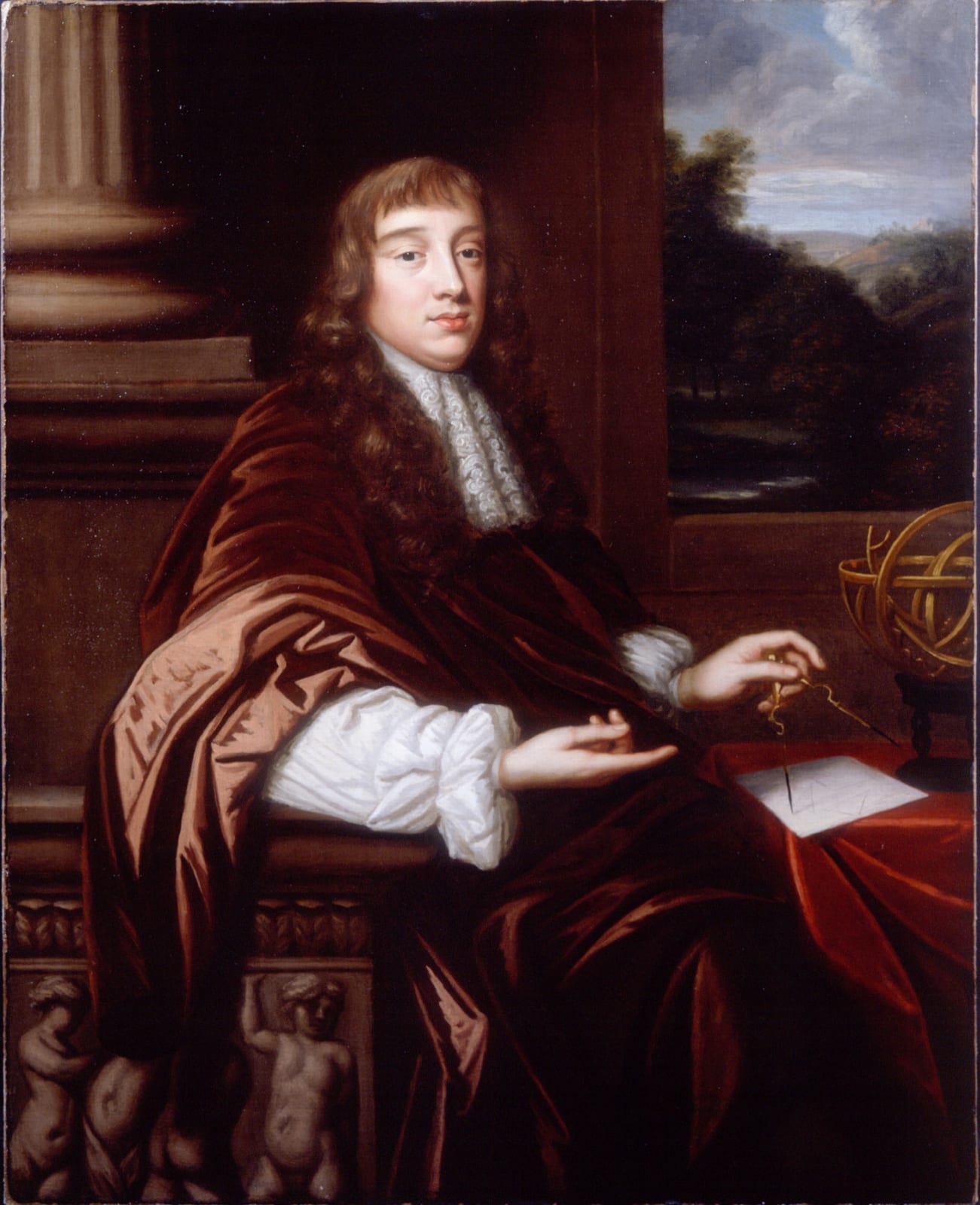 Portrait of a Mathematician by Mary Beale