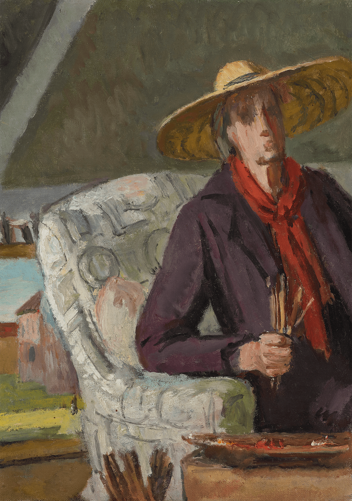 Vanessa Bell, Self Portrait, c. 1952