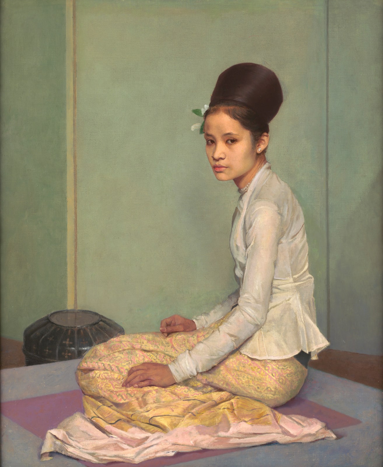 Sir Gerald Kelly, Portrait of Saw Ohn Nyun VI