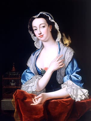 John Eccardt, Portrait of Peg Woffington (1718-60), 1740s