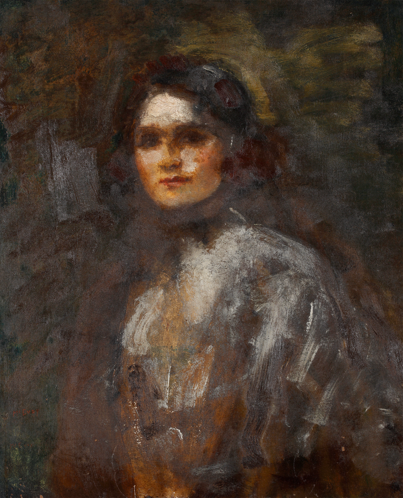 Ambrose McEvoy, Portrait of a Lady, c. 1910