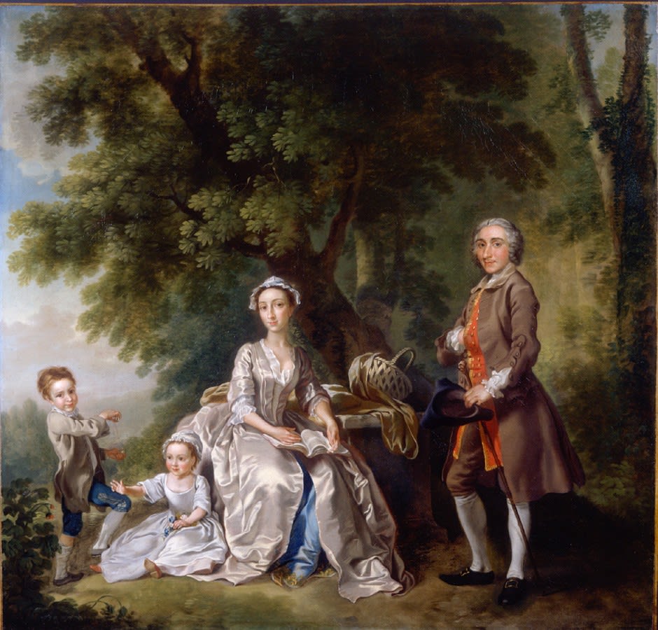 Francis Hayman, The Grant Family, c. 1740