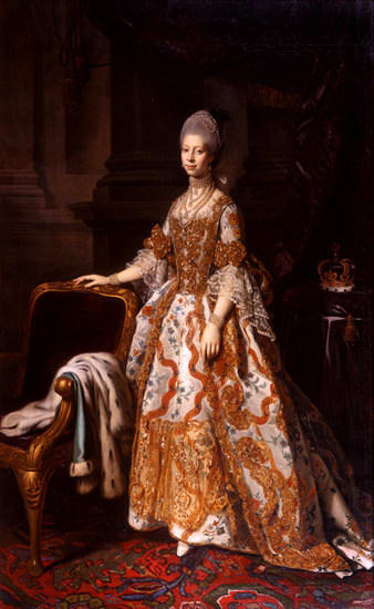 Sir Nathaniel Dance-Holland, Portrait of Queen Charlotte, 1769