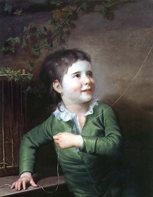 Joseph Wright of Derby ARA, Portrait of a young boy, c. 1790