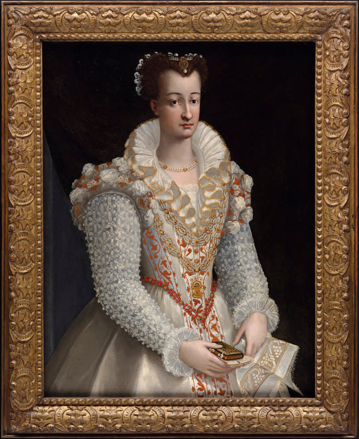 Italian School, Portrait of a Lady Holding a Book