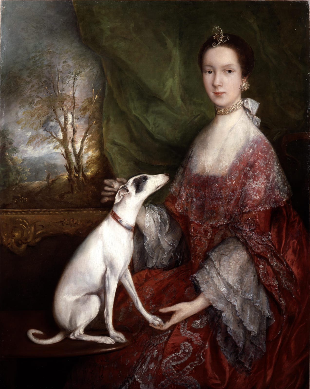Thomas Gainsborough RA, Portrait of Elizabeth Jackson, Mrs