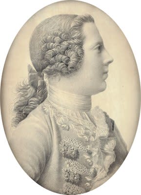 Giles Hussey, Portrait of Charles Edward Stuart (1720-88), 'Bonnie Prince Charlie', Mid-1730s