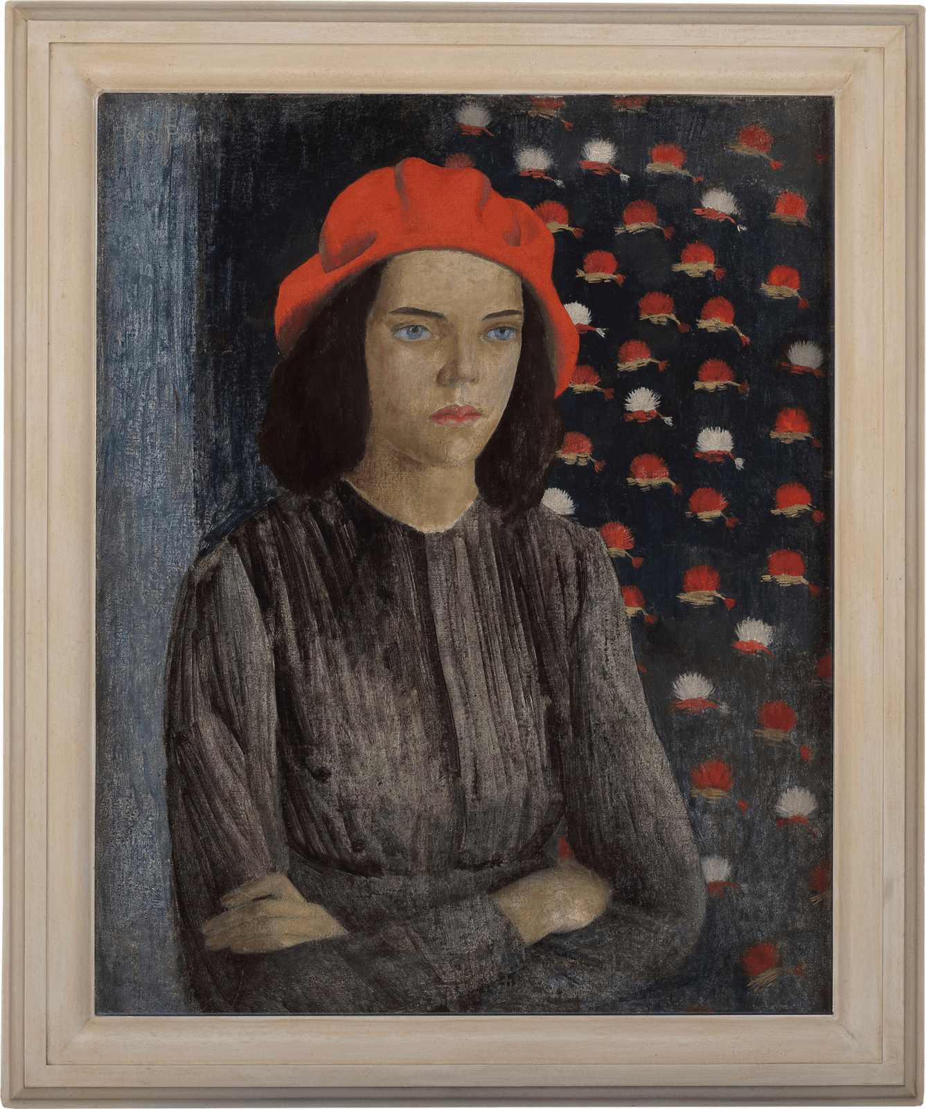 Dod Procter, Girl in a Red Cap, 1914