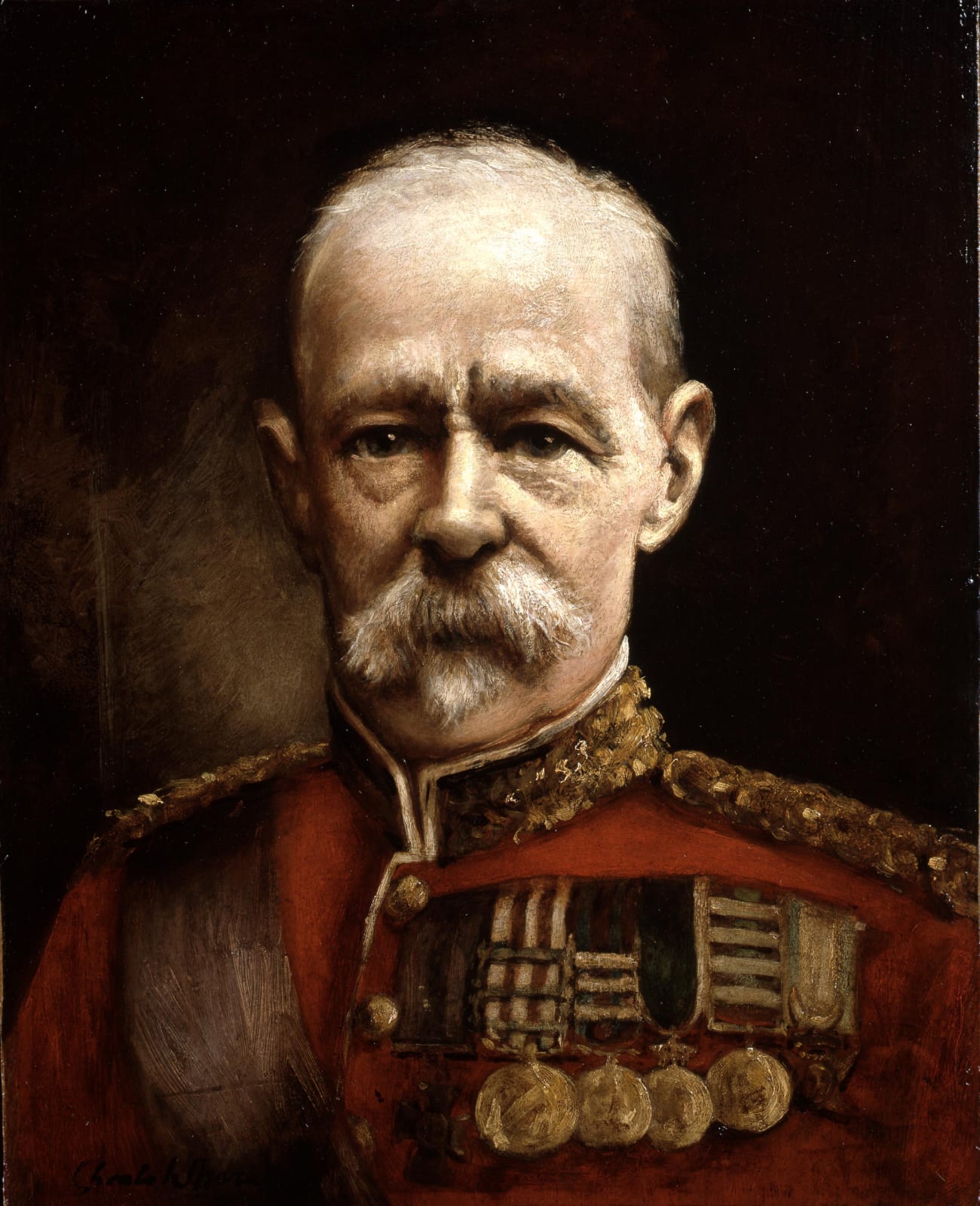 Charles Wellington Furse, Portrait of Field Marshall Earl Roberts (1832-1914), 1894