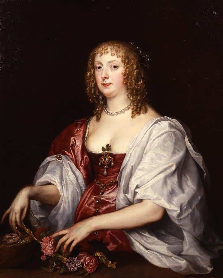 Sir Anthony van Dyck, Portrait of Catherine Murray, Countess of Dysart (d. 1649), first Lady of Ham House, c. 1635