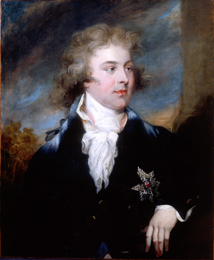 John Russell RA, Portrait of The Prince of Wales, later King George IV (1762-1830), 1790