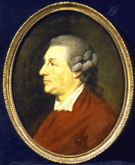 Benjamin Vandergucht, Portrait Sketch of David Garrick (1717-79) ''the last picture'', 1779