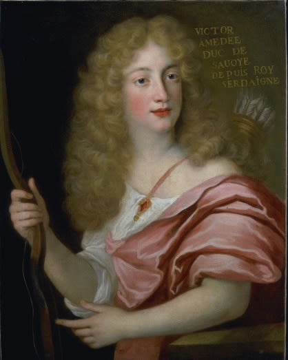 Henri Gascars, Portrait of Victor Amadeus Duke of Savoy (1666-1730), c. 1690