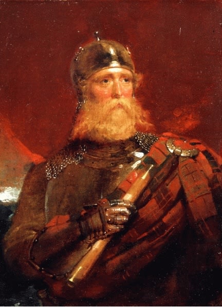 Kenneth Macleay RSA, Portrait of a Highland Chieftain, 1870