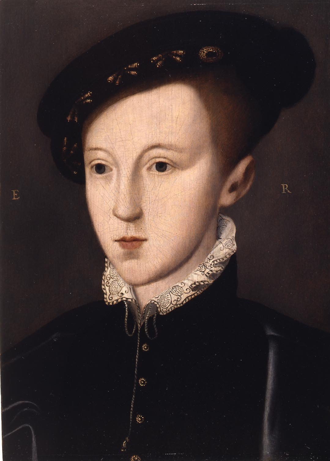 Attributed to Guillim Scrots, Portrait of Edward VI (1547-53), c. 1550