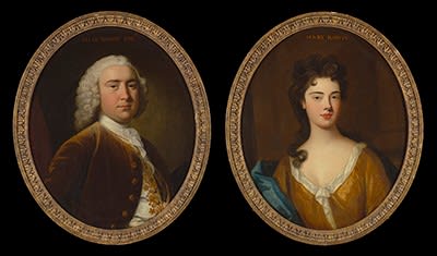 Charles D'Agar and Thomas Hudson, Portrait of Mary Harvey (nee Williamson) (1686-1761), early 18th century