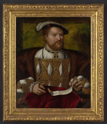 Follower of Joos van Cleve, Portrait of King Henry VIII (1491-1547), 16th century