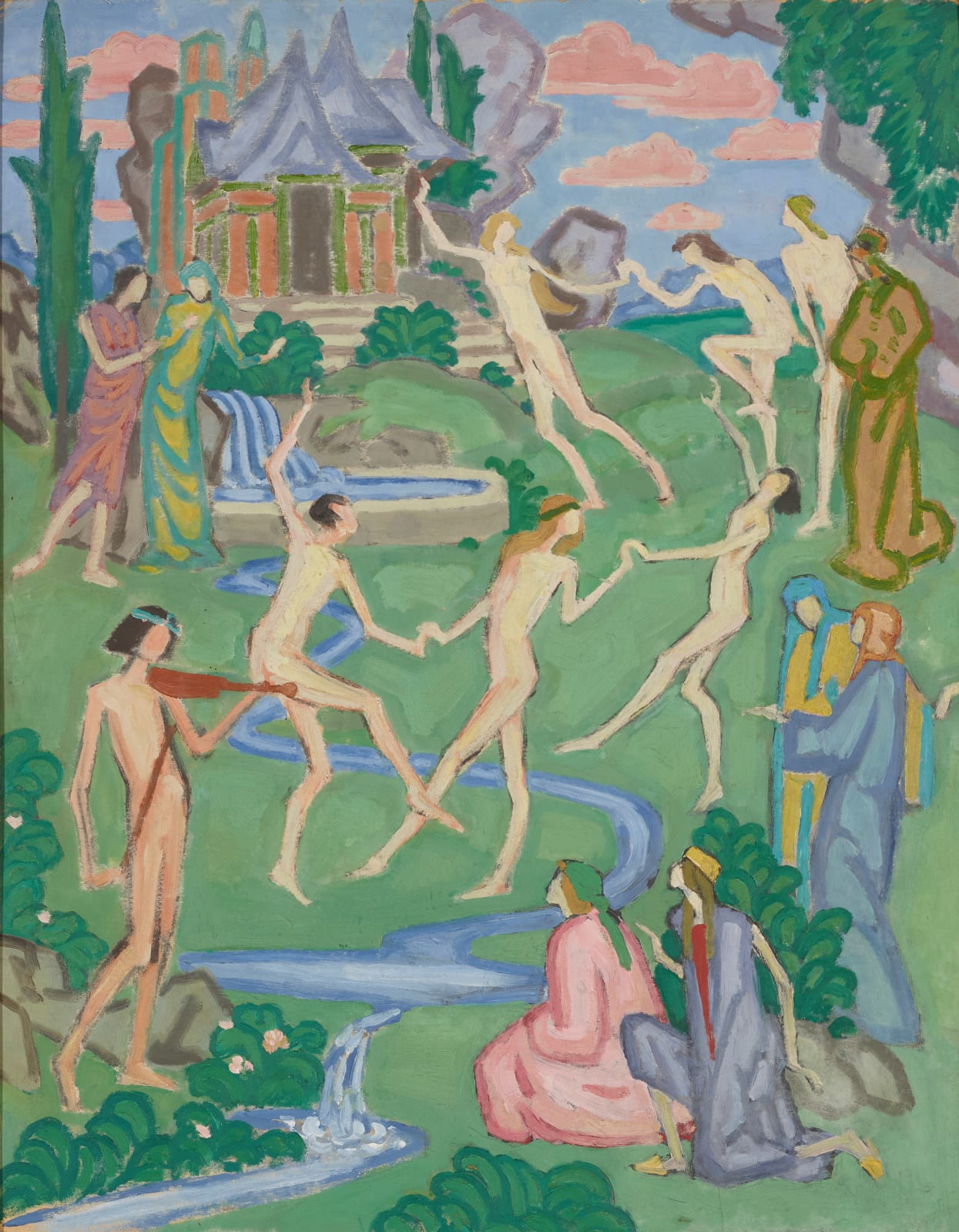 Roger Fry, Dancers, c. 1910