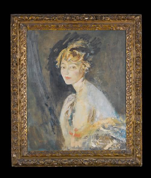 Ambrose McEvoy, Miss Helen Morris, a Study, 1918
