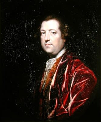 Sir Joshua Reynolds P.R.A., Portrait of The Rt. Hon. Charles Townshend MP (1725-67), c. 1765