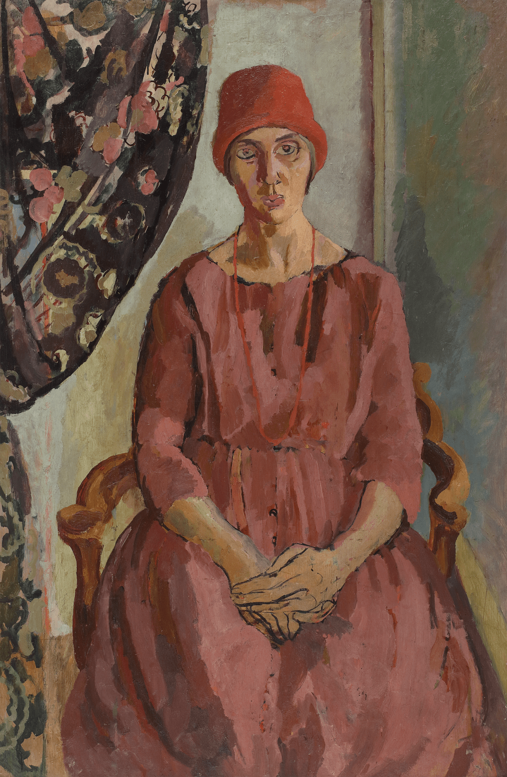 Duncan Grant, Vanessa Bell (The Red Hat), c. 1917-18