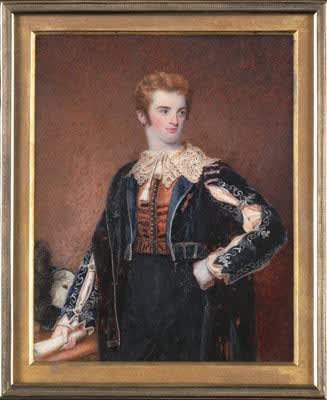 Samuel John Stump, Portrait of an Actor, 1780s