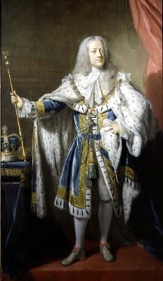 John Shackleton, Portrait of King George II (1683-1760), 1748