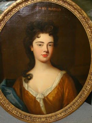 Charles D'Agar and Thomas Hudson, Portrait of Mary Harvey (nee Williamson) (1686-1761), early 18th century
