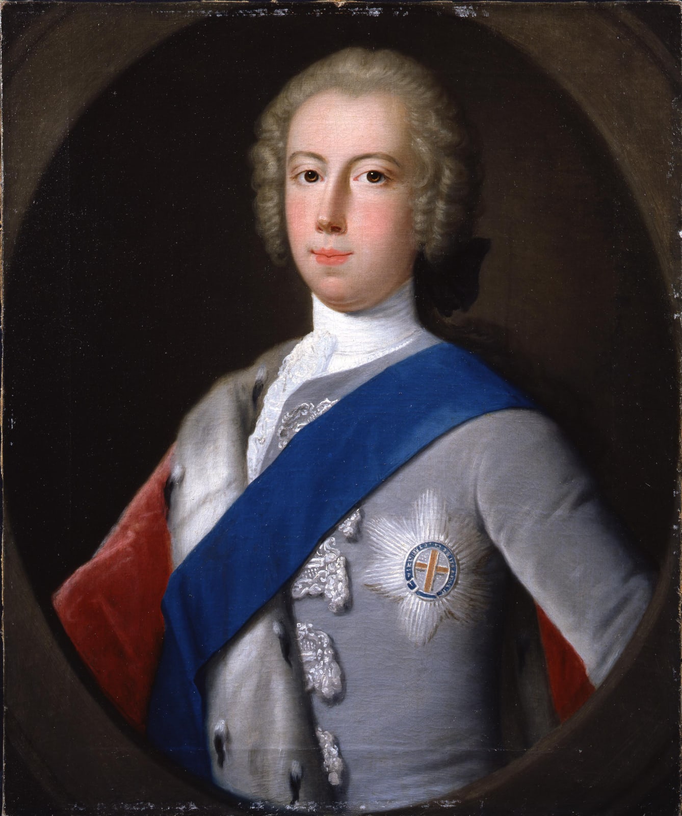 Follower of Domenico Dupra, Portrait of Prince Charles Edward Stuart (1720-88), 'The Young Pretender', 1740s