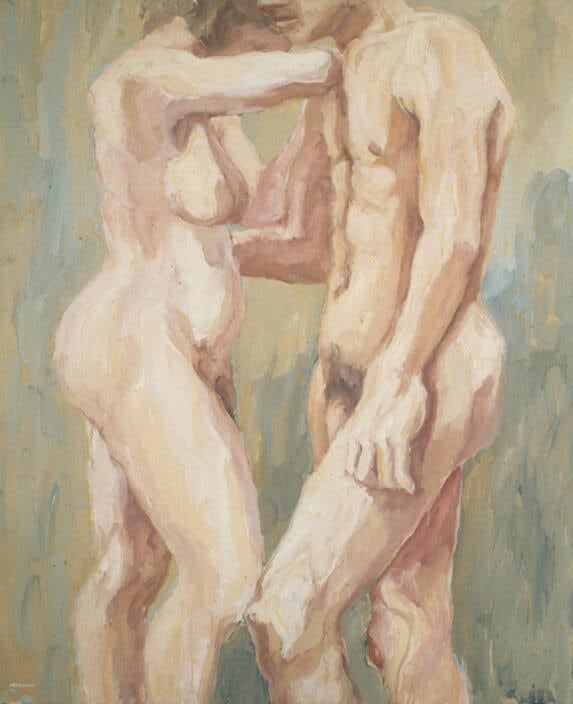Philip Pearlstein, Two Nudes, 1962