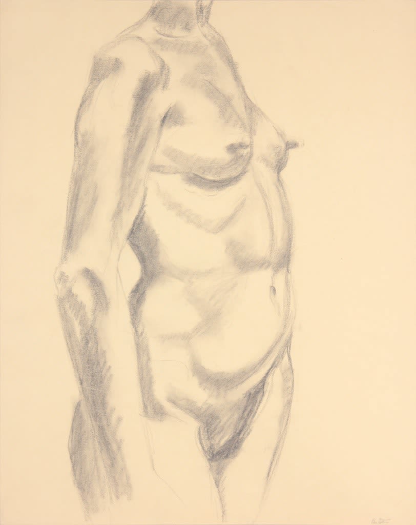 Philip Pearlstein, Standing Female Nude, ND
