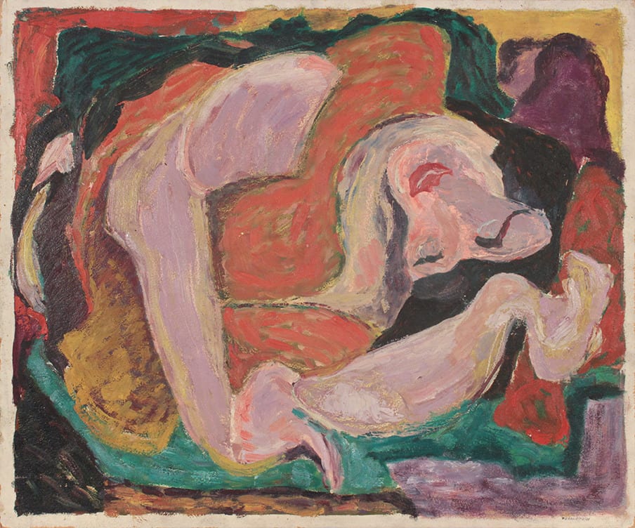 Philip Pearlstein, Sleeping Woman, 1948