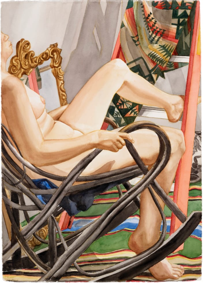 Philip Pearlstein, Nude in Santa Fe, 1994