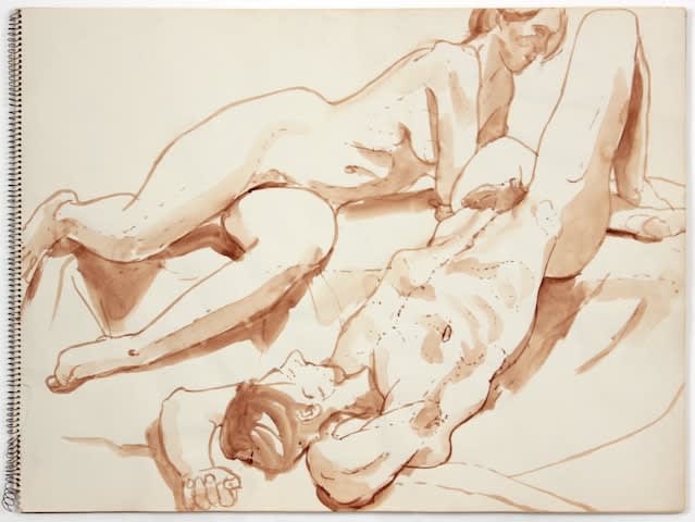 Philip Pearlstein, Untitled, 1965