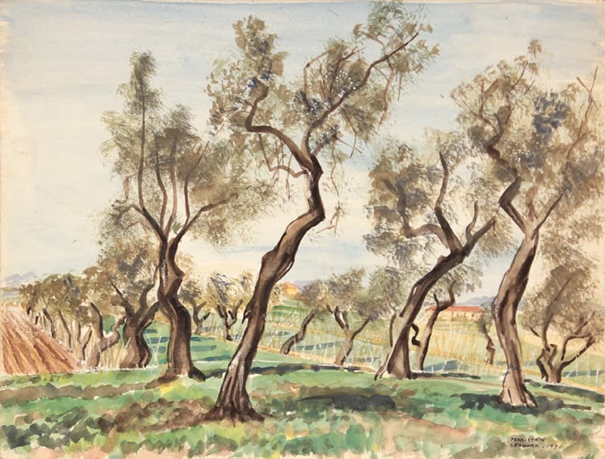 Philip Pearlstein, Leghorn, 1946