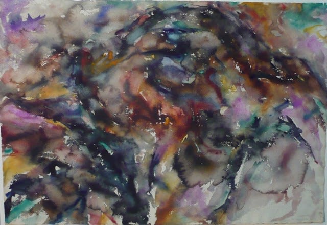 Philip Pearlstein, View of Assisi #1, 1954